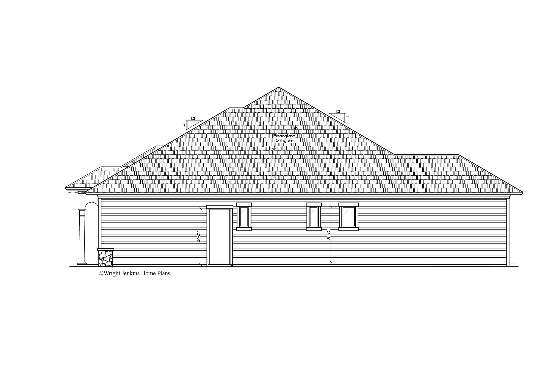 Chartres House Plan