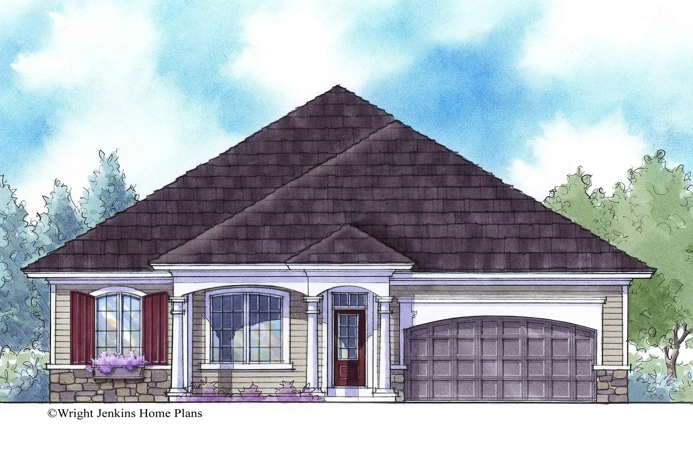 Chartres House Plan