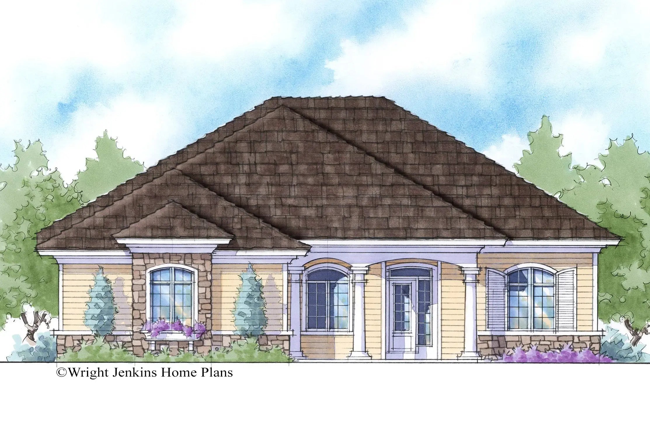 Burgundy House Plan