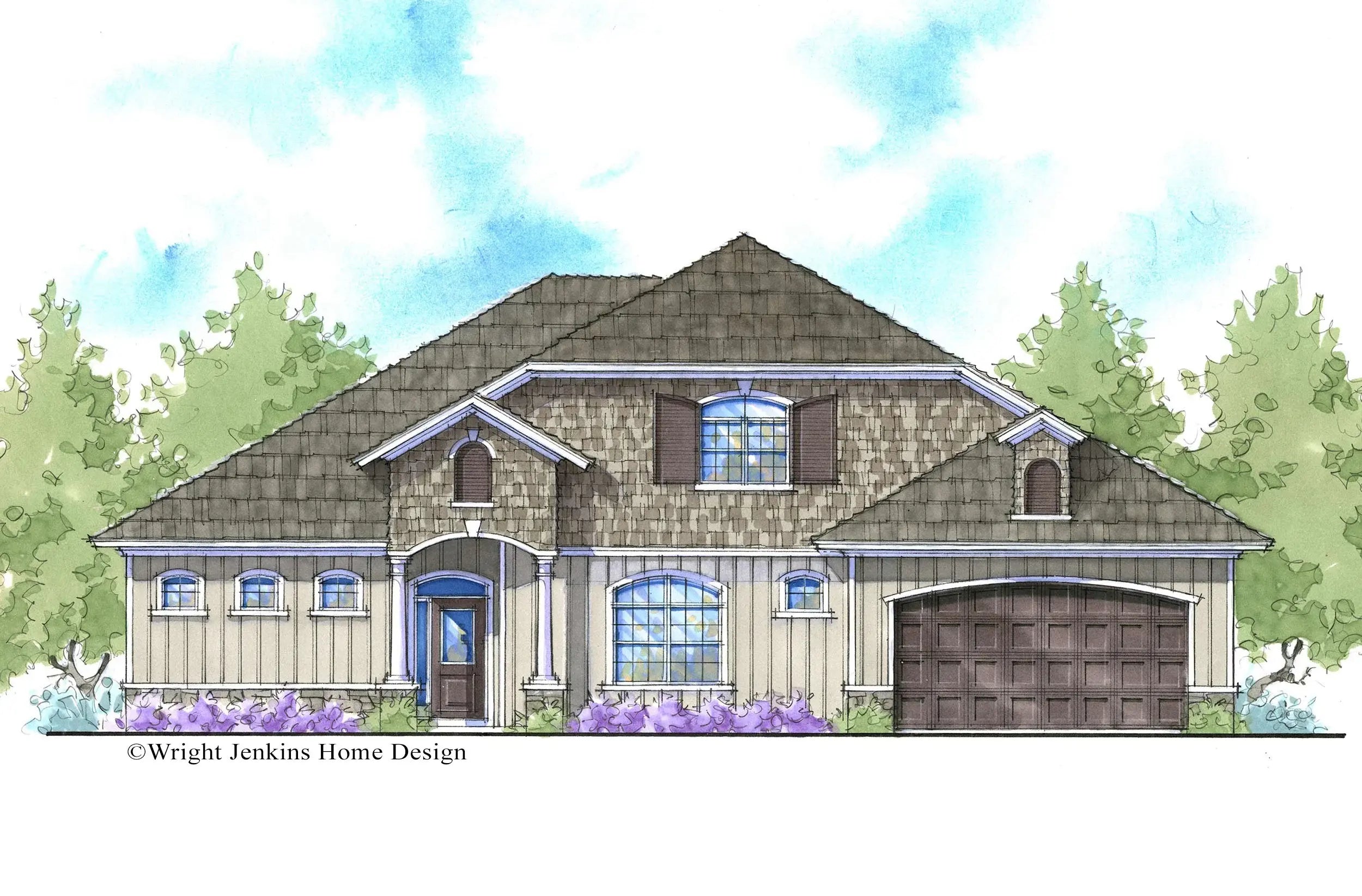 Nicollet House Plan