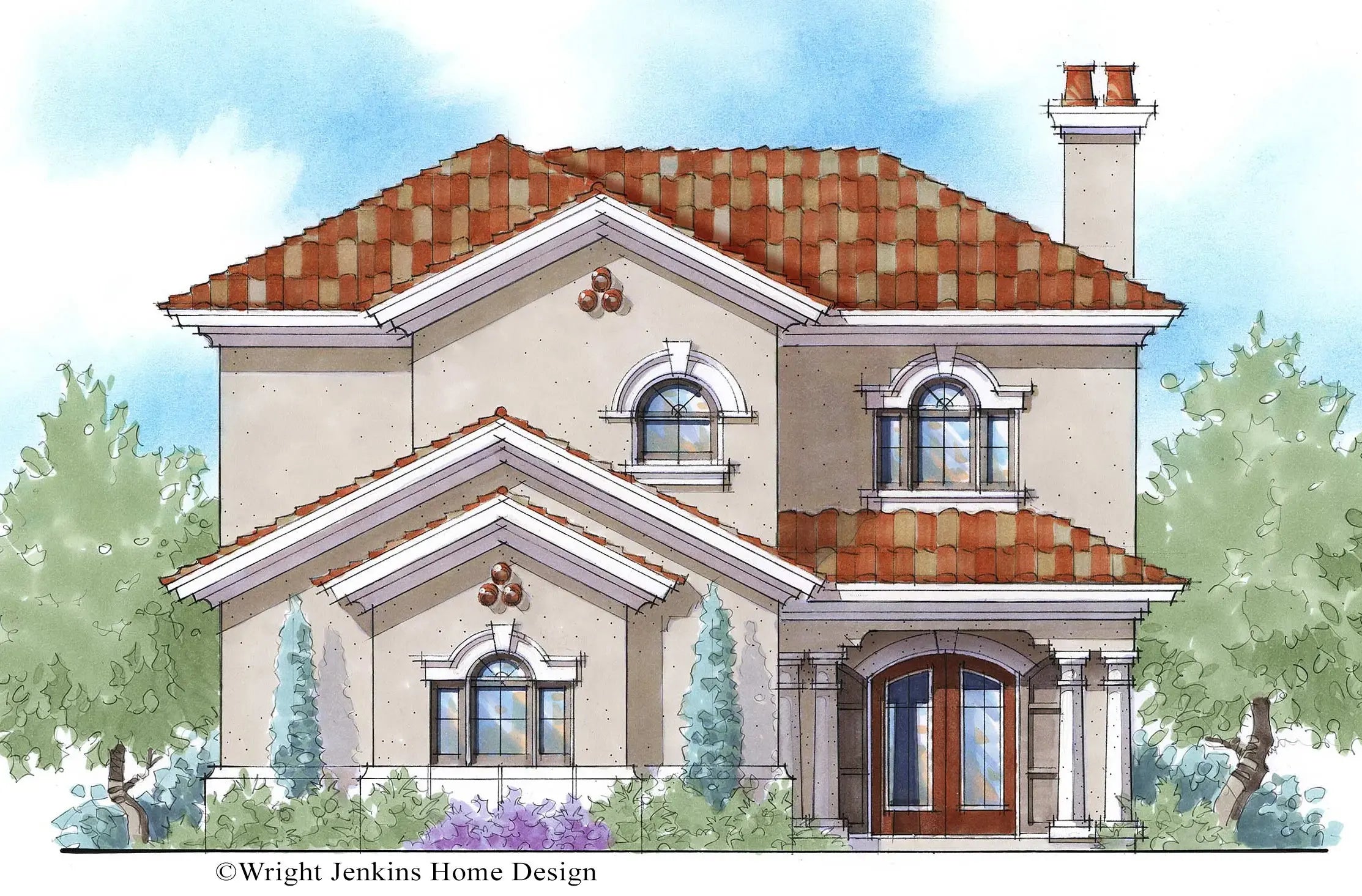 Via Medici House Plan