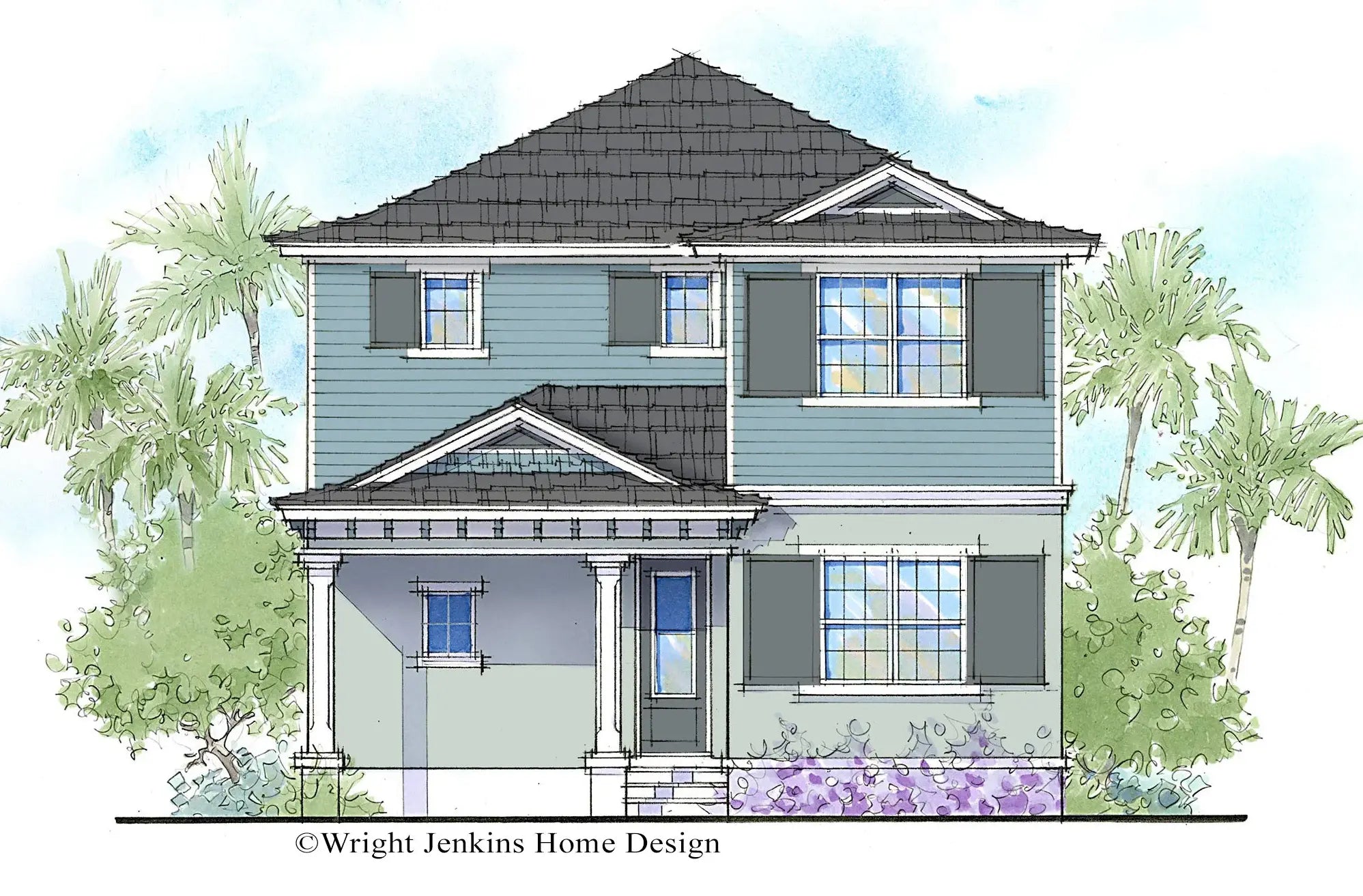 Saba Rock House Plan